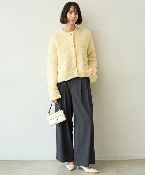 UNFILO（アンフィーロ） ニット セーター 「STORY×UNFILO」シャギー