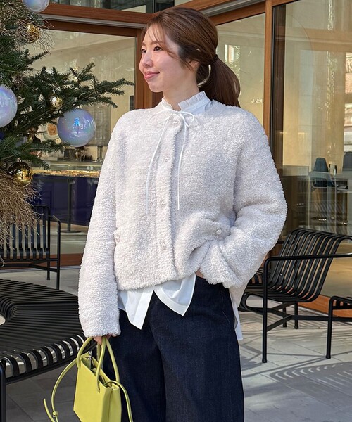 UNFILO（アンフィーロ） ニット セーター 「STORY×UNFILO」シャギー