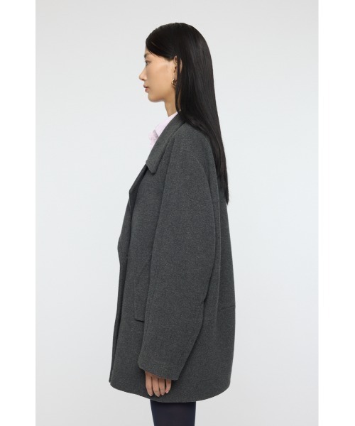 MOUSSY（マウジー） ピーコート pコート DOUBLE BREASTED MID コート