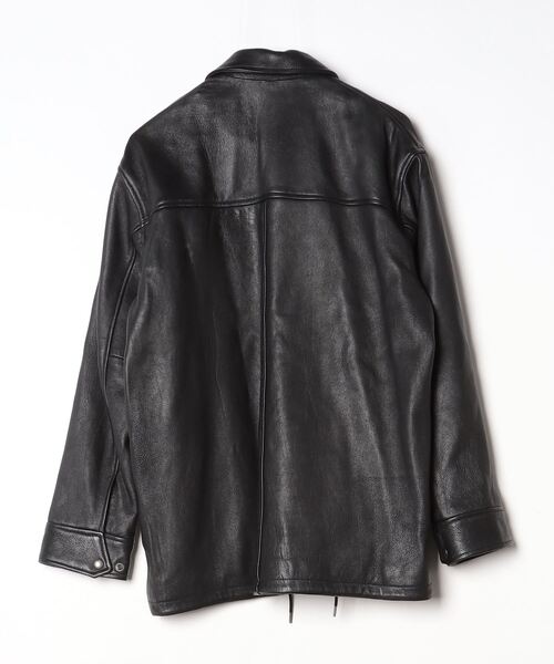 MR.OLIVE ミスターオリーブ レザージャケット Sサイズ MR.OLIVE（ミスターオリーブ） レザージャケット LARGE ブラック