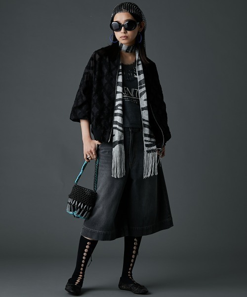 「GEVS.」 「SMILELAND」ブルゾン 4L マスタード レディース_画像5