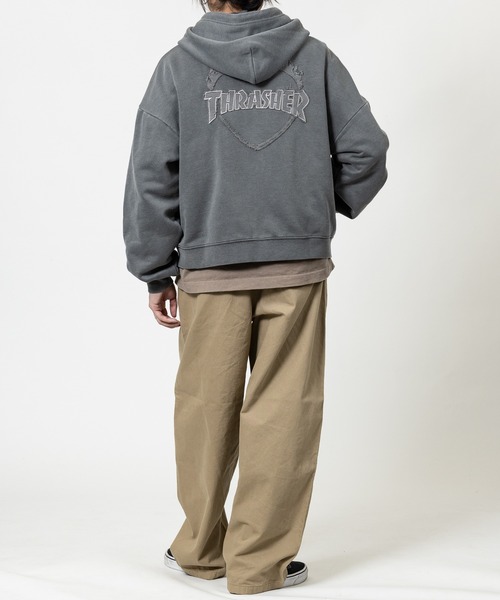 THRASHER（スラッシャー） パーカー 「at」「THRASHER/スラッシャー