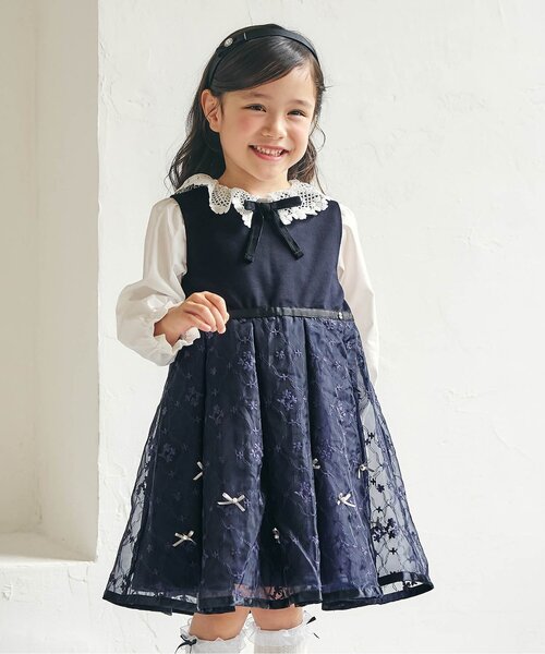 apres les cours（アプレレクール） ワンピース フォーマルジャンパー