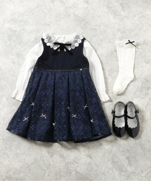 apres les cours（アプレレクール） ワンピース フォーマルジャンパー