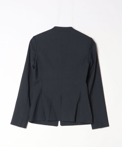 PLST（プラステ） ノーカラージャケット X-SMALL ブラック レディース