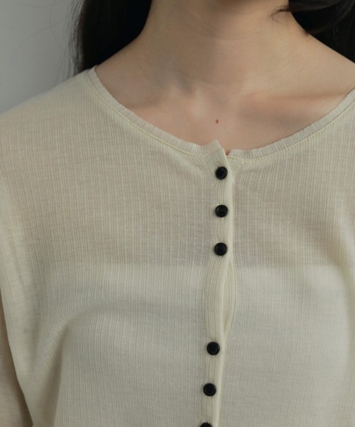 専用です♪アンミヌ カーディガン ボリュームスリーブニットカーディガン - Ank Rouge(アンクルージュ)の