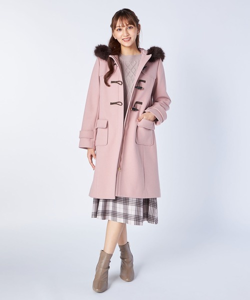 LAISSE PASSE（レッセパッセ） ダッフルコート 36 グレー レディース