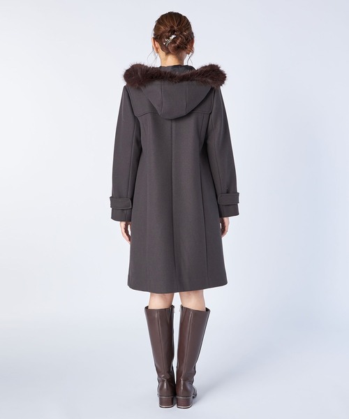 LAISSE PASSE（レッセパッセ） ダッフルコート 36 グレー レディース