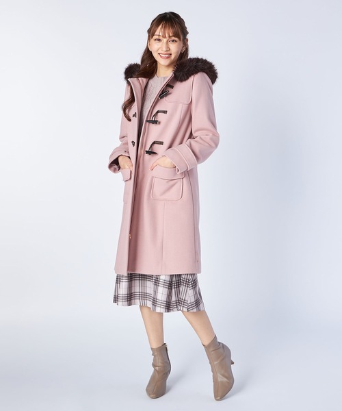 LAISSE PASSE（レッセパッセ） ダッフルコート 36 グレー レディース