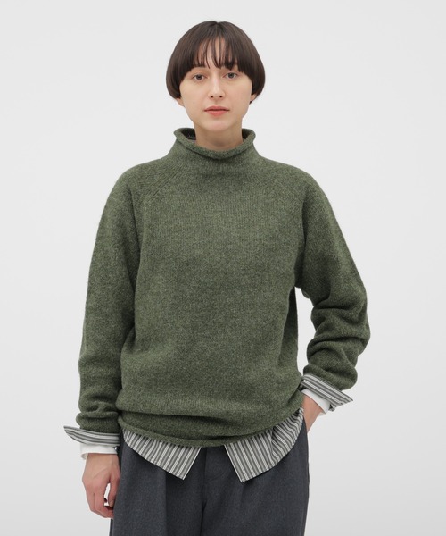 MHL.（エムエイチエル） ニット セーター DRY WOOL KNITWEAR
