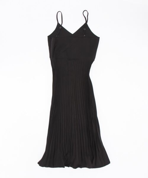 「ECLIN」 キャミソールワンピース L ブルーグリーン レディース_画像2