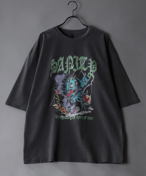 「SITRY」 「HALHAM」半袖Tシャツ M ブラウン系その他7 メンズ_画像4
