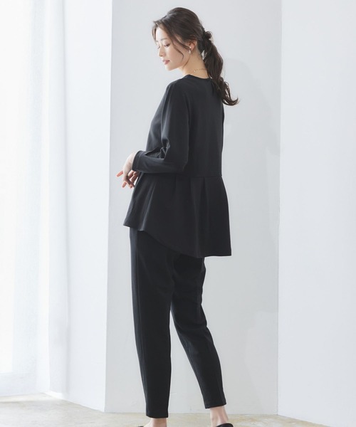 「RIRIYANO」 長袖ブラウス LARGE ブラック レディース_画像2