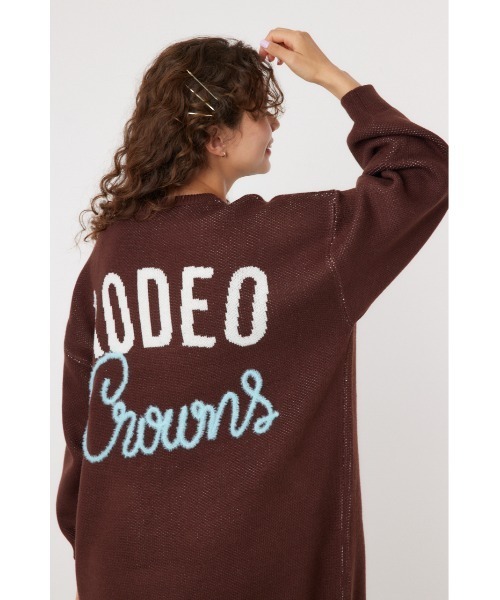 「RODEO CROWNS WIDE BOWL」 ニットワンピース FREE チャコールグレー レディース_画像2