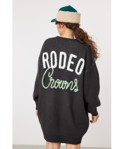 「RODEO CROWNS WIDE BOWL」 ニットワンピース FREE チャコールグレー レディース_画像7
