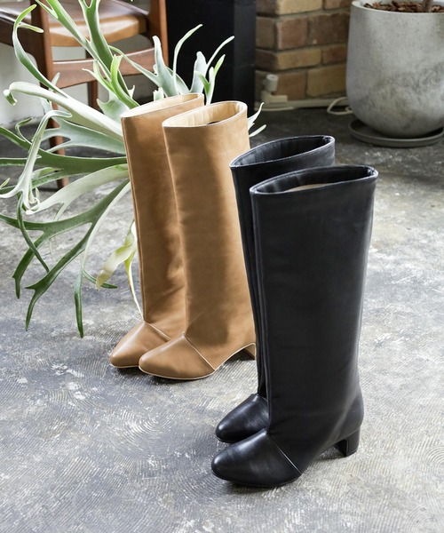 「SESTO」 ロングブーツ M ブラック レディース_画像2