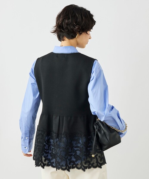 美品 2WAY仕様 フリル付き ペプラムベスト NOLLEY’S 美品 2WAY仕様 フリル付き ペプラムベスト NOLLEY'S 【公式通販】