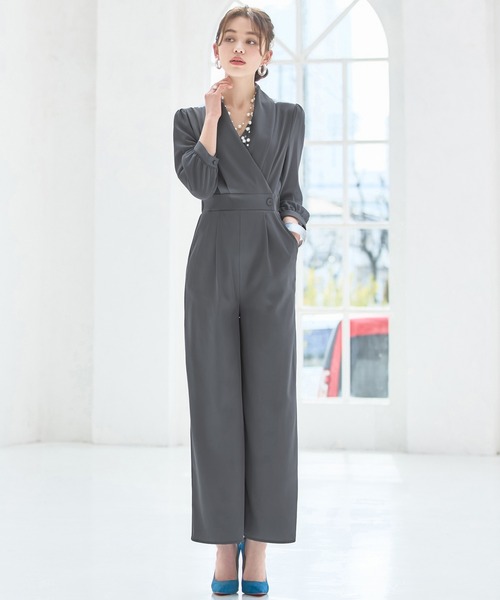 DRESS+（ドレスプラス） 「DRESS PLUS」 オールインワン S チャコール