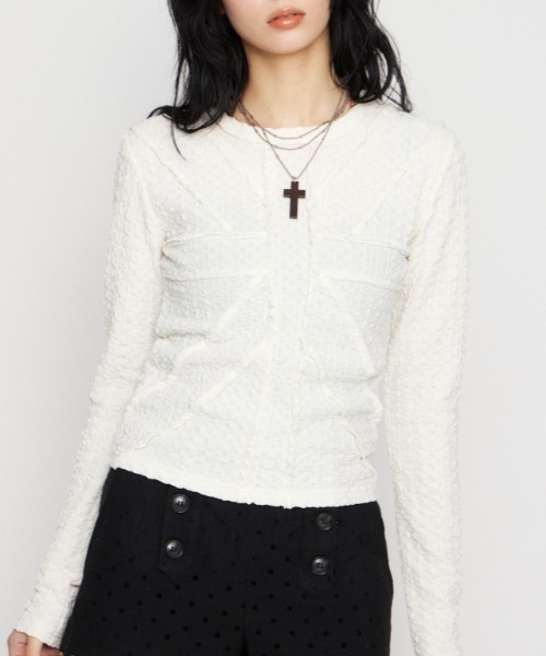 LAGUA GEM（ラグアジェム） tシャツ UNION JACK CUT トップス