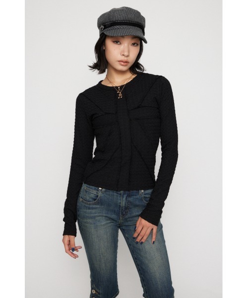 LAGUA GEM（ラグアジェム） tシャツ UNION JACK CUT トップス