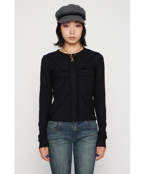 LAGUA GEM（ラグアジェム） tシャツ UNION JACK CUT トップス