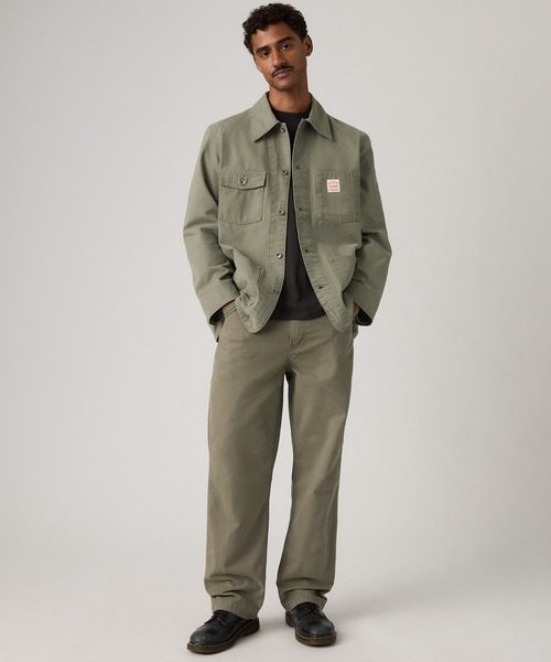 Levi's 568 ルーズストレート カーペンター　ヒッコリーW33 ① Levi's（リーバイス） ジーンズ WORKWEAR 568(TM) ルーズストレート