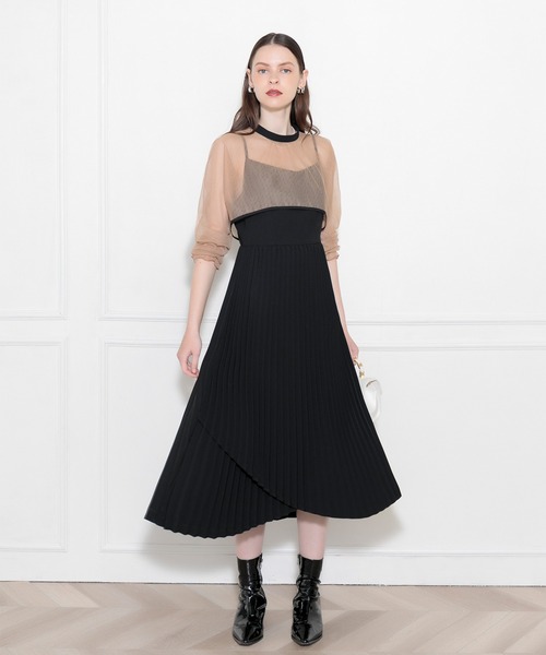 「Leja」 コンビワンピース SMALL ブラック レディース_画像3
