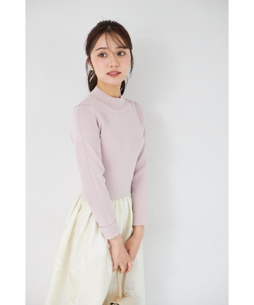 tocco closet（トッコ クローゼット） ワンピース フラワージャガード