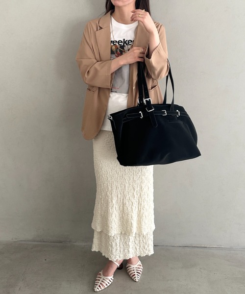 トートバッグ 「A4収納可」横型大容量トートバッグ レディース