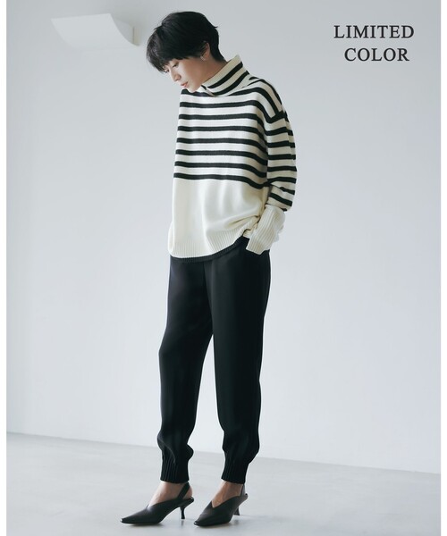 「ICB」 タートルネックニット SMALL ホワイト レディース_画像4