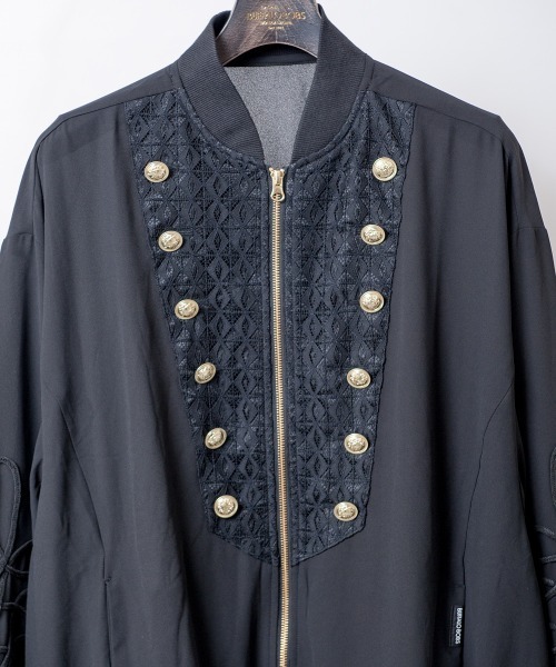 「BUFFALO BOBS」 ブルゾン 2-3 ブラック メンズ_画像4