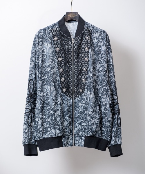 「BUFFALO BOBS」 ブルゾン 2-3 ブラック メンズ_画像8