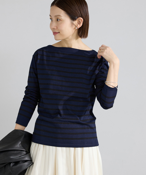 ☆イエナ☆SEATTLE ボーダーカットソー　新品！ IENA｜《新色》SEATTLEボーダーボートネックプルオーバー | Rakuten