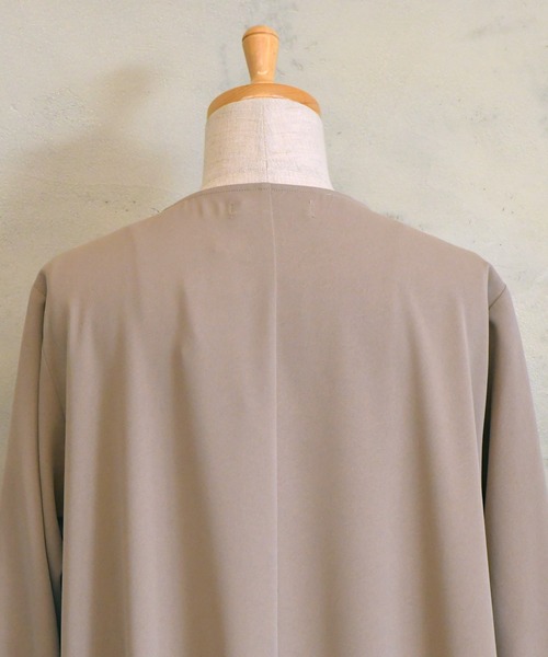 「BITTOKO」 長袖ワンピース FREE オフホワイト レディース_画像7