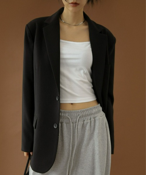 「BLACKUP」 長袖カットソー FREE ブラック レディース_画像4