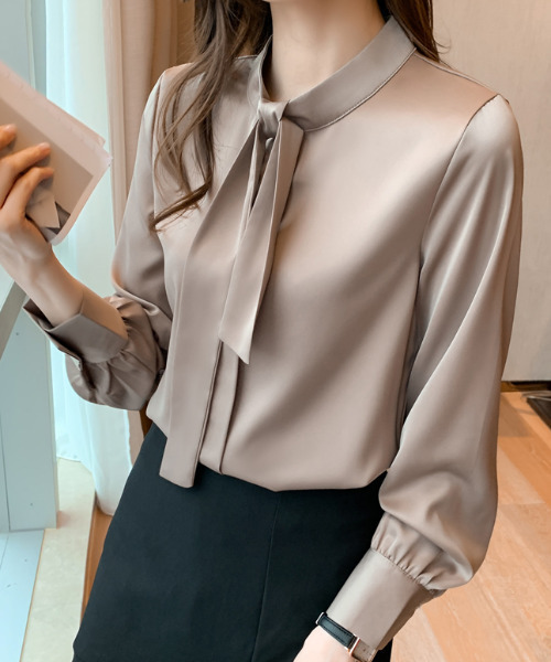 「COCOMOMO」 長袖ブラウス L ホワイト レディース_画像5