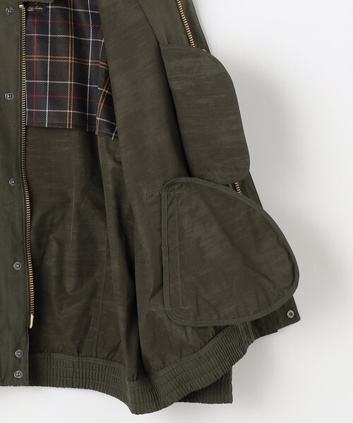 ブルゾン アウター Barbour/バブアー Peached Blouson Transport メンズの画像
