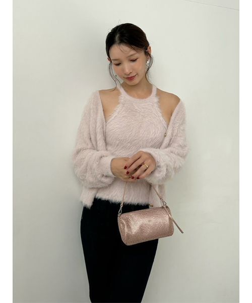 SNIDEL（スナイデル） ニットアンサンブル ONE SIZE ホワイト