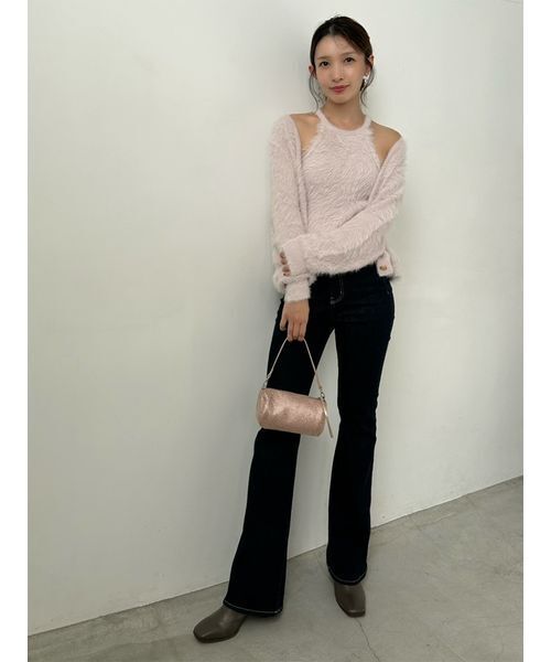SNIDEL（スナイデル） ニットアンサンブル ONE SIZE ホワイト