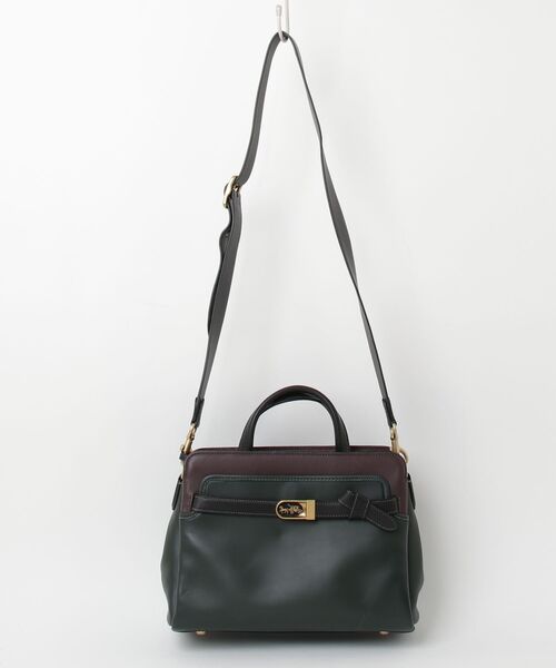 COACH（コーチ） 2WAYバッグ フリ- グリーン系その他 レディース 