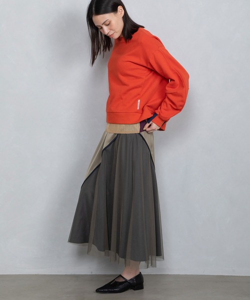 「MARECHAL TERRE」 スウェットカットソー MEDIUM グレー レディース_画像5