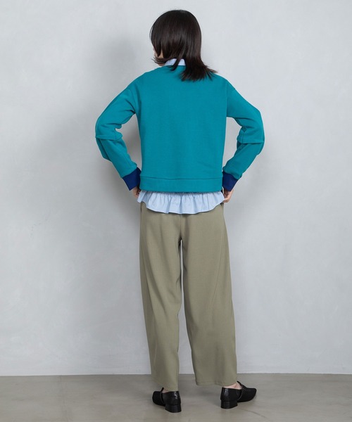 「MARECHAL TERRE」 スウェットカットソー MEDIUM グレー レディース_画像8