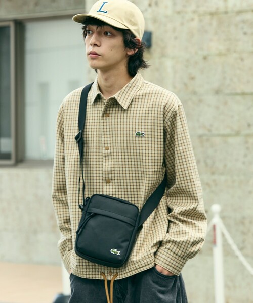 LACOSTE（ラコステ） ショルダーバッグ FREE ダークネイビー メンズ 