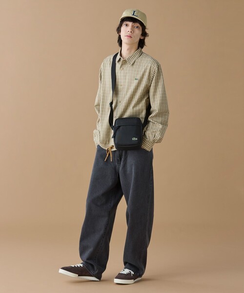 LACOSTE（ラコステ） ショルダーバッグ FREE ダークネイビー メンズ