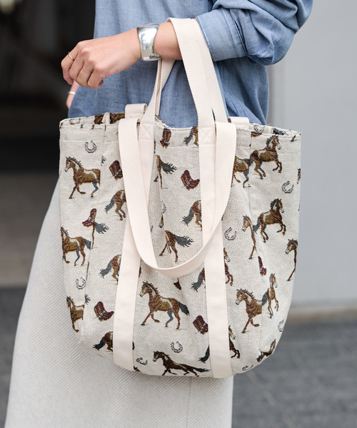 FRAMeWORK ペイデイ 別注 JACQUARD HORSE トート FRAMeWORK（フレームワーク） トートバッグ 「追加」PAYDAY/ペイデイ