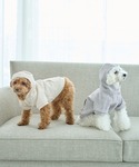 犬 服 「DOG」刺繍ダンボールパーカーの詳細画像1