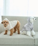 犬 服 「DOG」刺繍ダンボールパーカーの詳細画像2