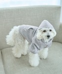 犬 服 「DOG」刺繍ダンボールパーカーの詳細画像3
