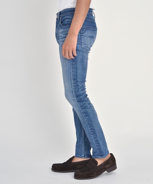 「YANUK」 デニムパンツ 28inch ブルー メンズ_画像4