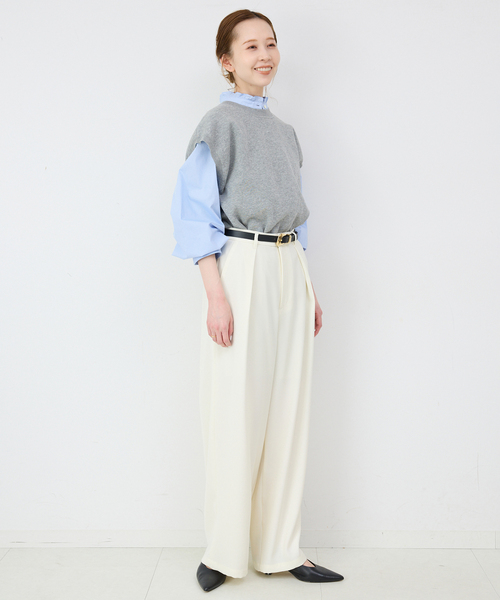 「SLOBE IENA」 長袖ブラウス FREE ピンク レディースの画像